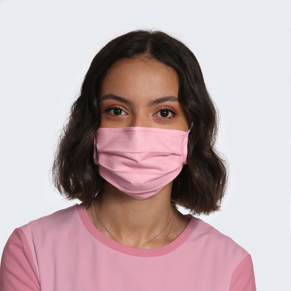 Masque UNS1 élégant rose "Essentiels" - Lainière Santé